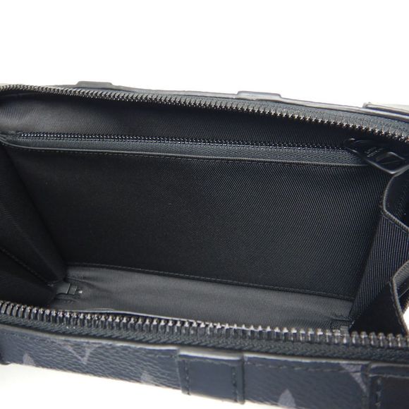 Louis Vuitton Soft Trunk Wallet Shoulder Bag Monogram Eclipse Black - Picture 8 of 8